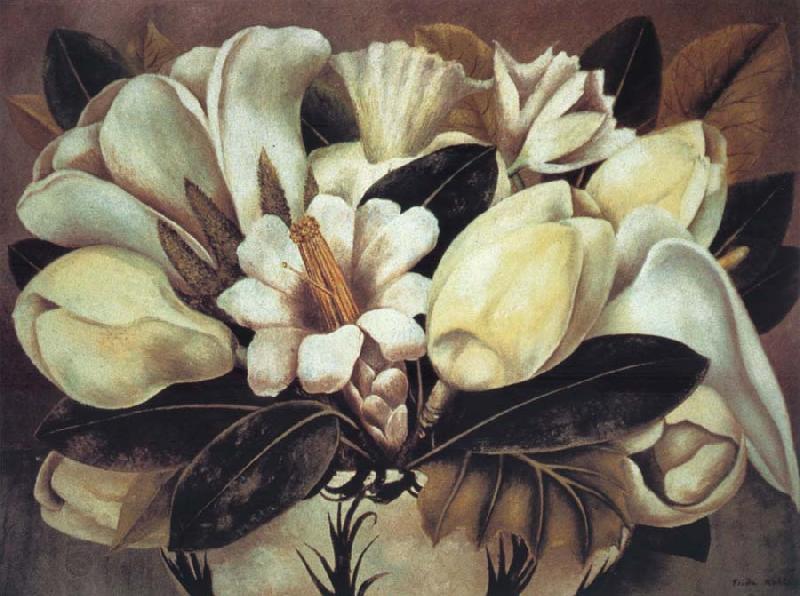 Frida Kahlo Magnolias oil painting picture